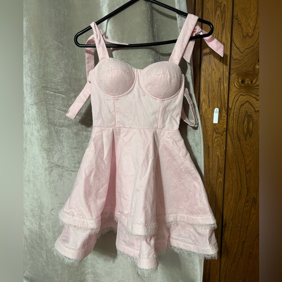 NWT ByEgreis Loise Pink Dress XS - Picture 5 of 15